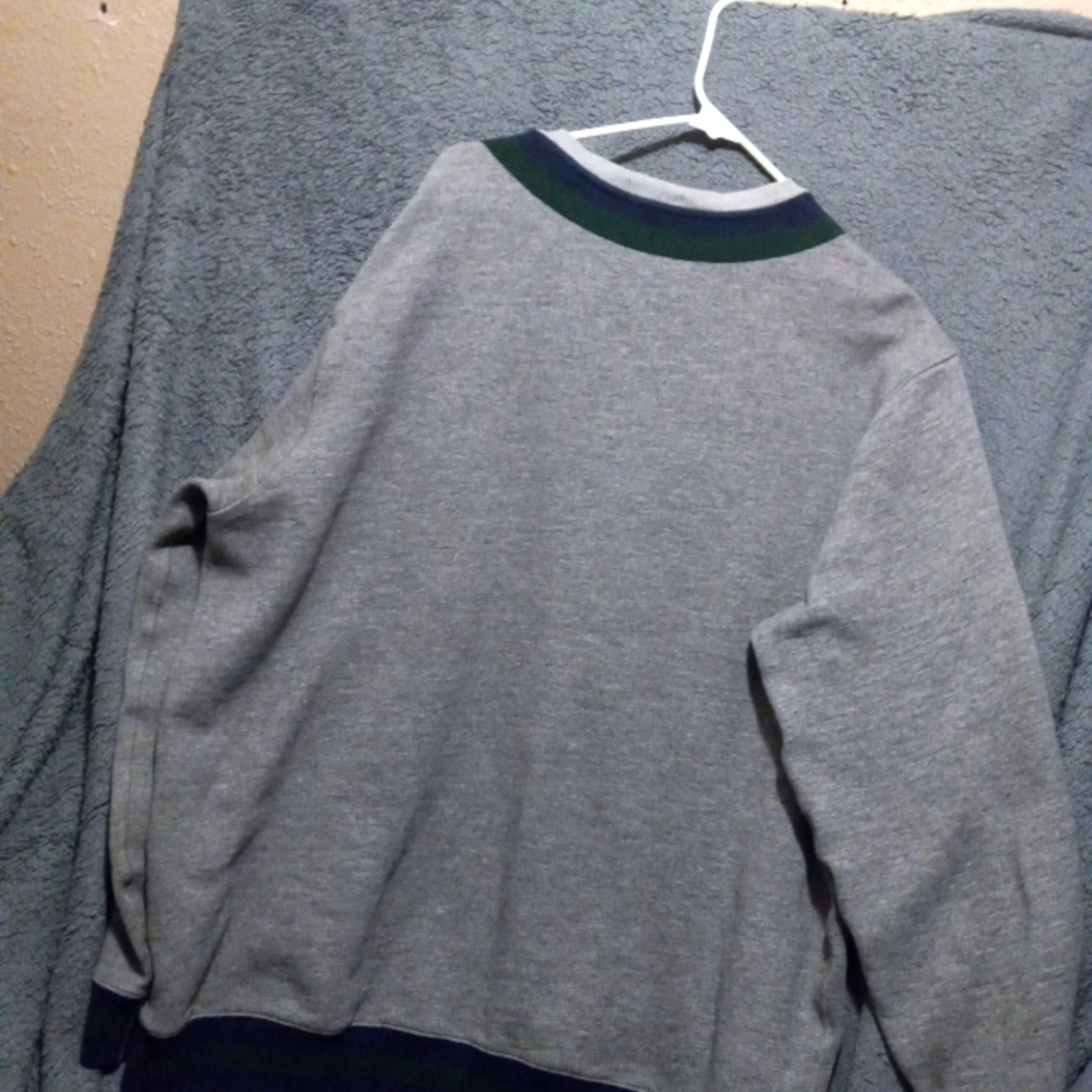XXl Polo by Ralph Lauren sweat shirt grey,Grey, blue, and green